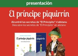 Los autores de «El príncipe piquirrín», la adaptación al alistano de El principito, presentan mañana el libro en Riofrío reivindicando la lengua de su tierra