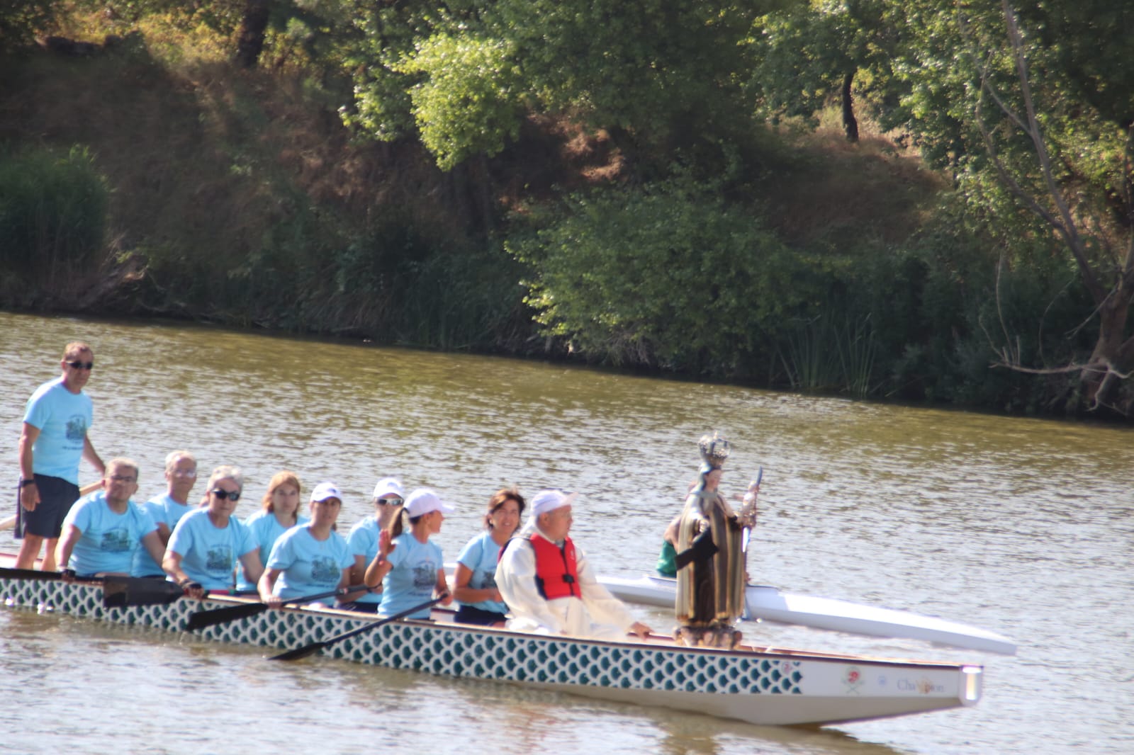 procesión fluvial