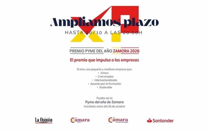 WEB 1080x675px - WEB_Ampliación Plazo Premio Pyme del Año Zamo
