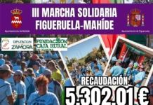 Más de 600 personas recaudan 5.302 euros contra las enfermedades raras en la marcha entre Figueruela y Mahíde