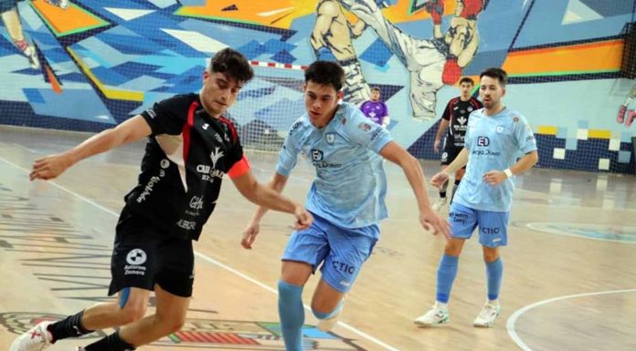 El FS Salamanca impone su contundencia y elimina al River Zamora de la Copa de España (3-4)