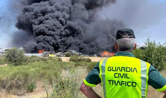 roales incendio guardia civil
