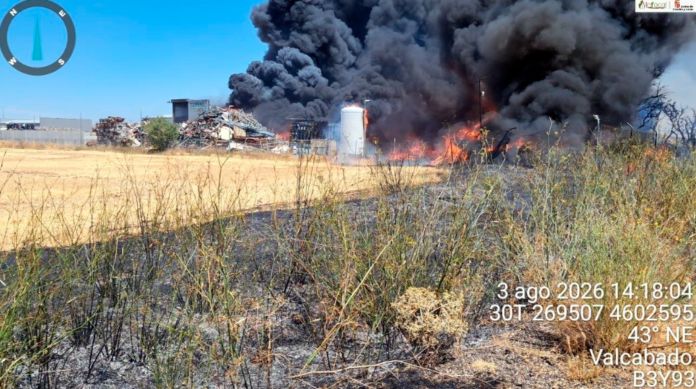 roales incendio planta residuos