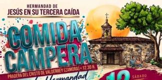 La Hermandad de Jesús en su Tercera Caída organiza su tradicional Comida Campera en la pradera de Valderrey