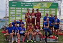 Triunfo histórico del Vino Toro Caja Rural en el Campeonato de España Máster de Campo a Través con tres oros y un bronce por equipos