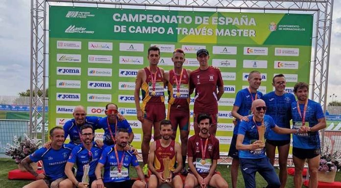Triunfo histórico del Vino Toro Caja Rural en el Campeonato de España Máster de Campo a Través con tres oros y un bronce por equipos